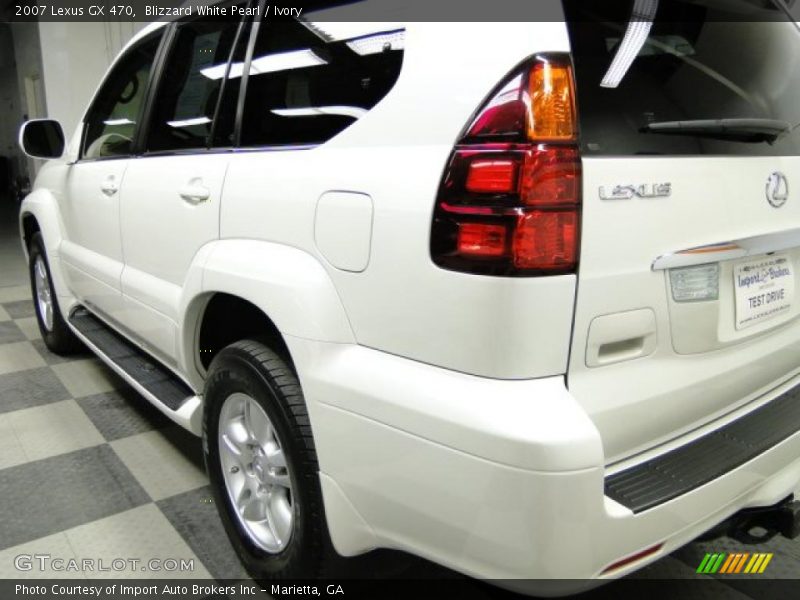 Blizzard White Pearl / Ivory 2007 Lexus GX 470