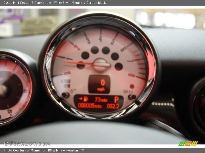 White Silver Metallic / Carbon Black 2011 Mini Cooper S Convertible