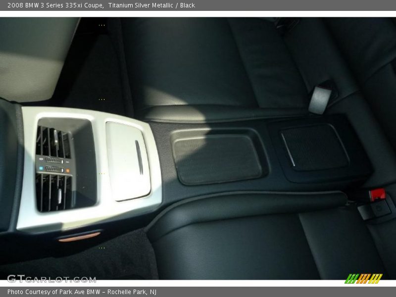 Titanium Silver Metallic / Black 2008 BMW 3 Series 335xi Coupe