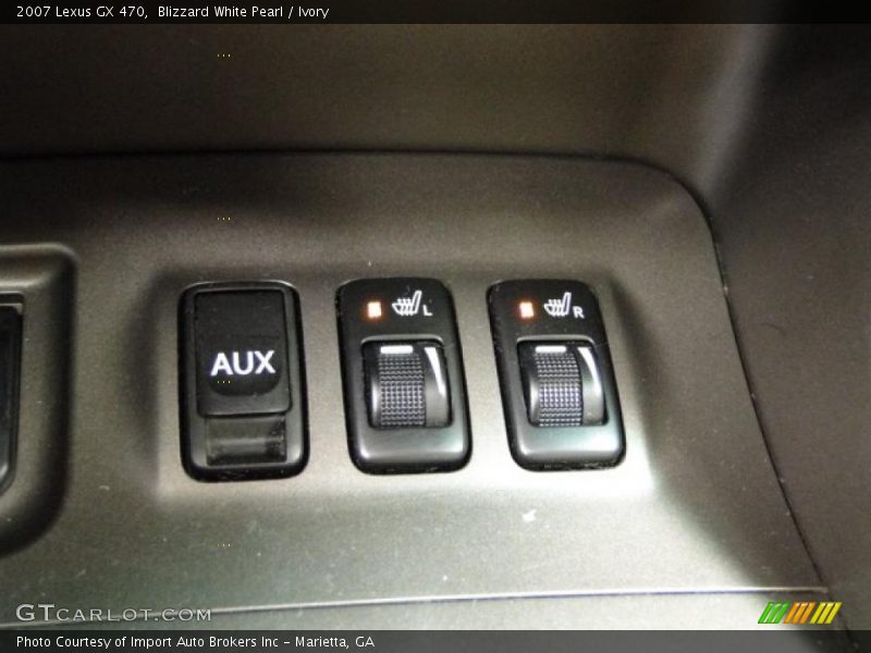 Blizzard White Pearl / Ivory 2007 Lexus GX 470