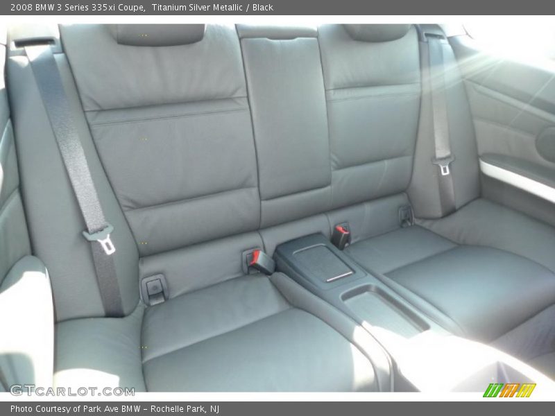 Titanium Silver Metallic / Black 2008 BMW 3 Series 335xi Coupe