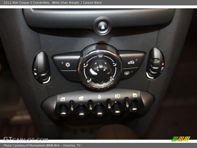 White Silver Metallic / Carbon Black 2011 Mini Cooper S Convertible