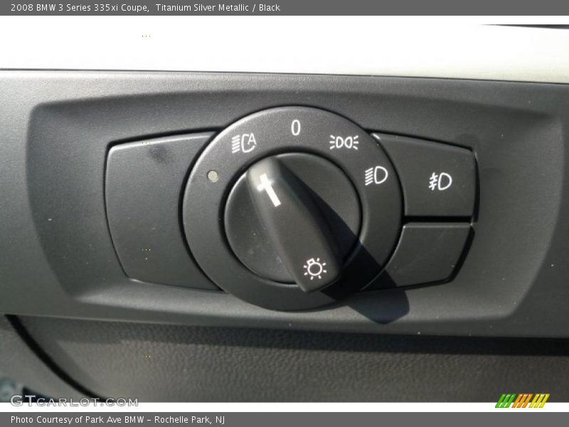 Titanium Silver Metallic / Black 2008 BMW 3 Series 335xi Coupe