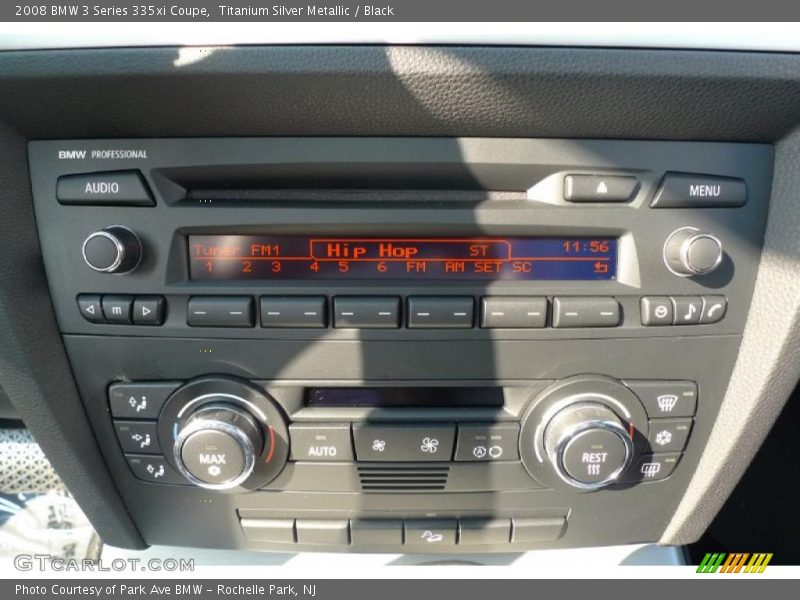 Titanium Silver Metallic / Black 2008 BMW 3 Series 335xi Coupe