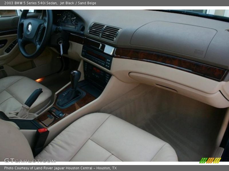  2003 5 Series 540i Sedan Sand Beige Interior