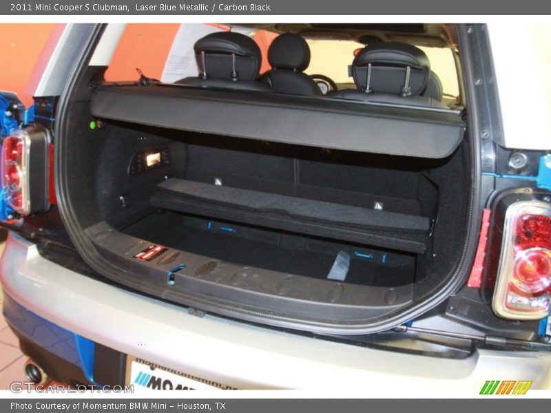 Laser Blue Metallic / Carbon Black 2011 Mini Cooper S Clubman