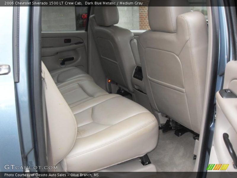Dark Blue Metallic / Medium Gray 2006 Chevrolet Silverado 1500 LT Crew Cab