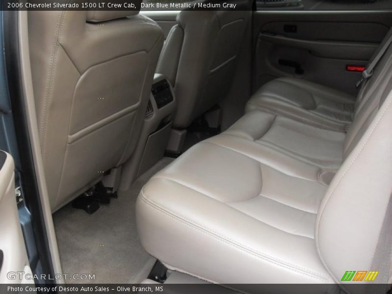 Dark Blue Metallic / Medium Gray 2006 Chevrolet Silverado 1500 LT Crew Cab