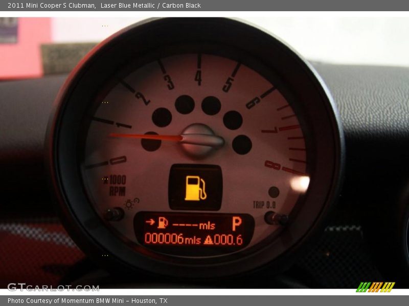 Laser Blue Metallic / Carbon Black 2011 Mini Cooper S Clubman