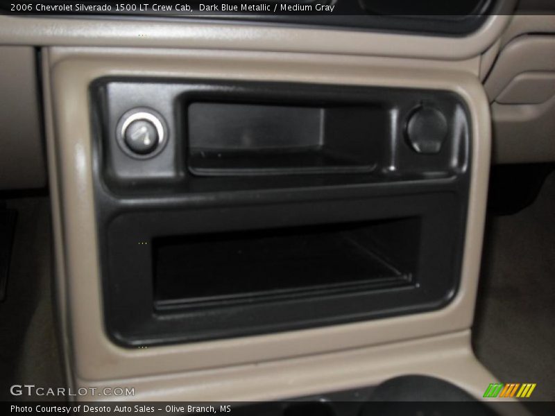 Dark Blue Metallic / Medium Gray 2006 Chevrolet Silverado 1500 LT Crew Cab