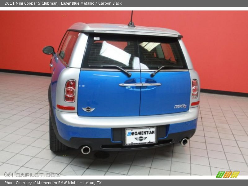 Laser Blue Metallic / Carbon Black 2011 Mini Cooper S Clubman