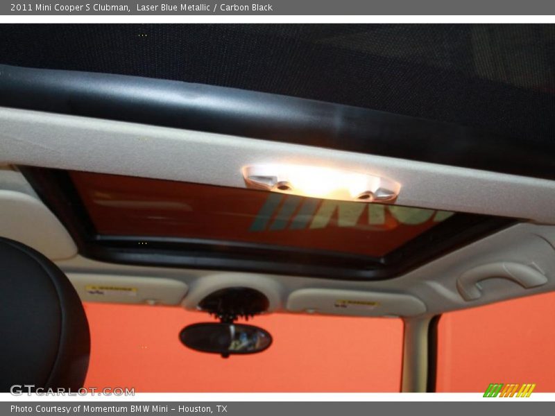 Laser Blue Metallic / Carbon Black 2011 Mini Cooper S Clubman