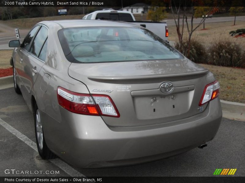 Desert Sand Mica / Bisque 2008 Toyota Camry Hybrid