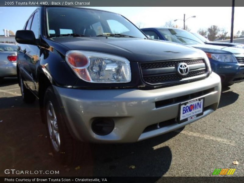 Black / Dark Charcoal 2005 Toyota RAV4 4WD