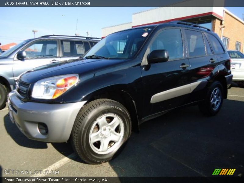 Black / Dark Charcoal 2005 Toyota RAV4 4WD