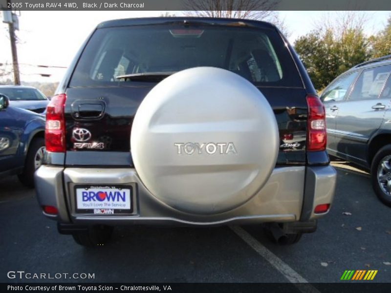 Black / Dark Charcoal 2005 Toyota RAV4 4WD