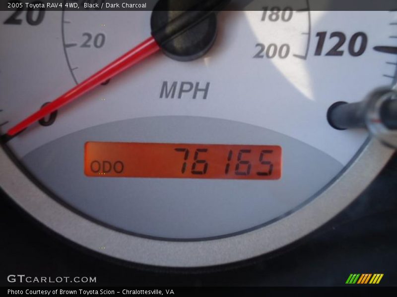 Black / Dark Charcoal 2005 Toyota RAV4 4WD