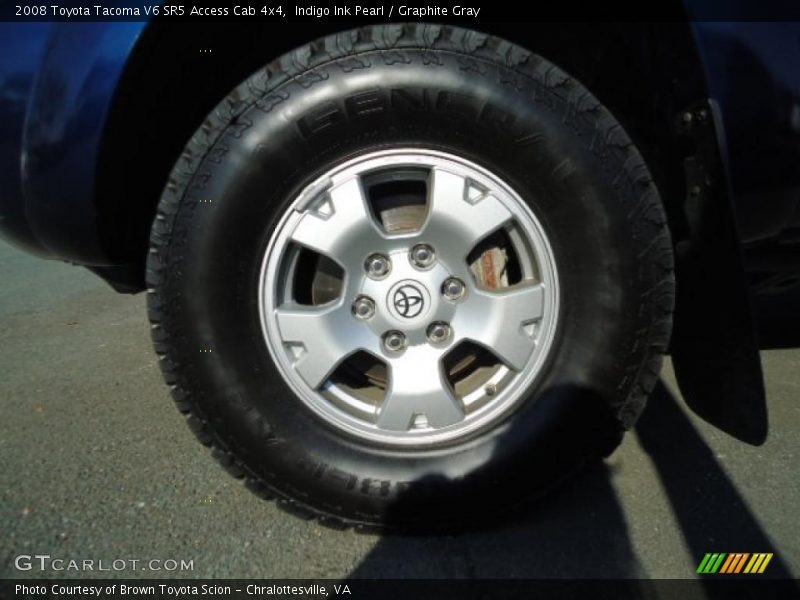 Indigo Ink Pearl / Graphite Gray 2008 Toyota Tacoma V6 SR5 Access Cab 4x4