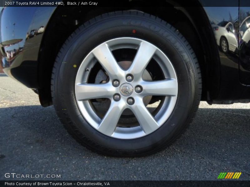 Black / Ash Gray 2007 Toyota RAV4 Limited 4WD