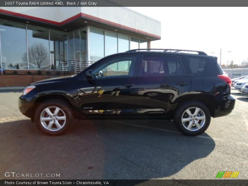 Black / Ash Gray 2007 Toyota RAV4 Limited 4WD
