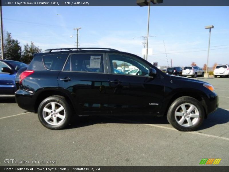 Black / Ash Gray 2007 Toyota RAV4 Limited 4WD