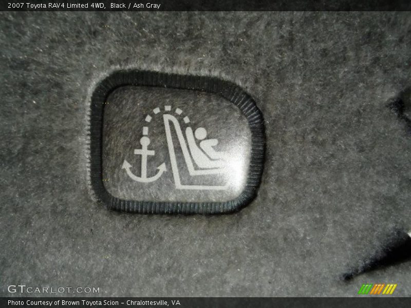 Black / Ash Gray 2007 Toyota RAV4 Limited 4WD