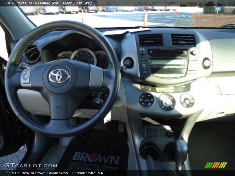 Black / Ash Gray 2007 Toyota RAV4 Limited 4WD