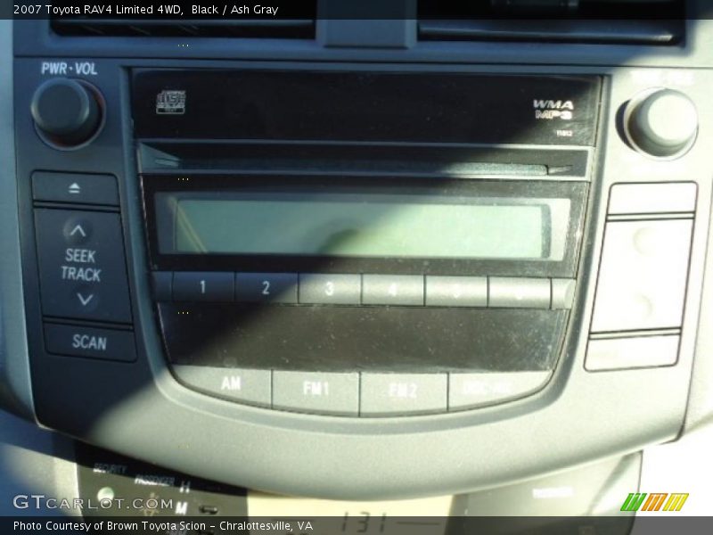 Black / Ash Gray 2007 Toyota RAV4 Limited 4WD