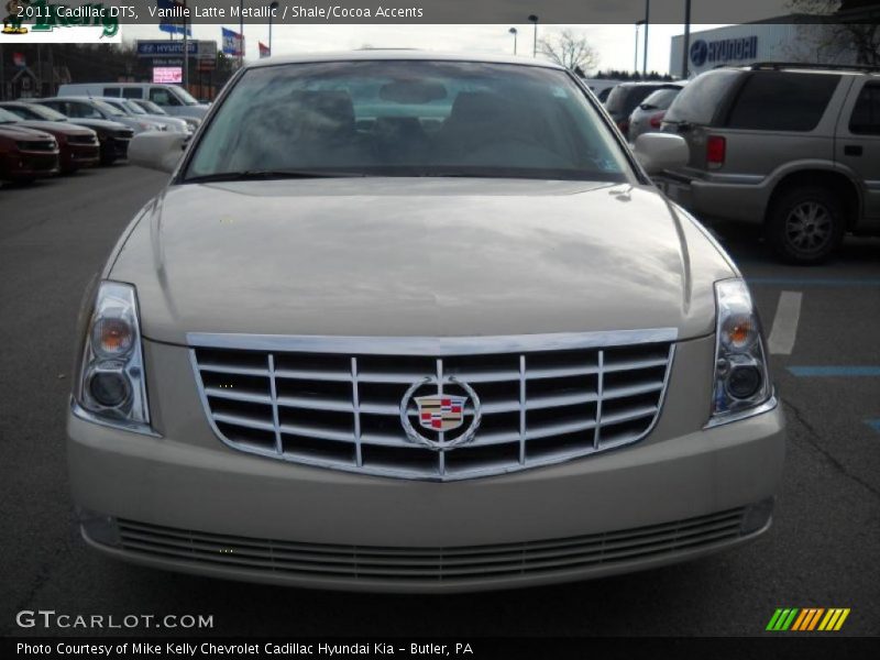 Vanille Latte Metallic / Shale/Cocoa Accents 2011 Cadillac DTS