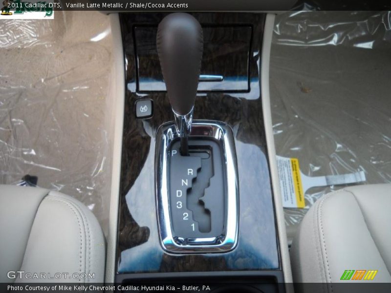 Vanille Latte Metallic / Shale/Cocoa Accents 2011 Cadillac DTS