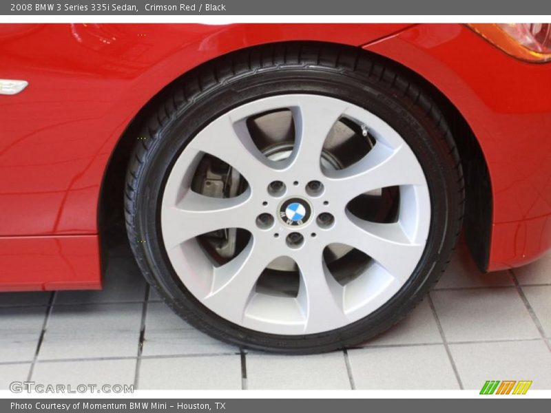 Crimson Red / Black 2008 BMW 3 Series 335i Sedan