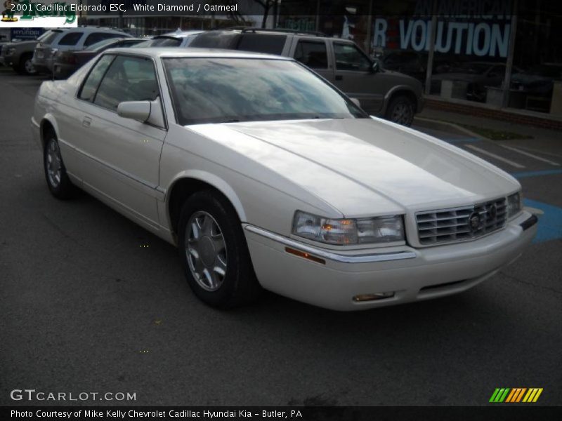 White Diamond / Oatmeal 2001 Cadillac Eldorado ESC