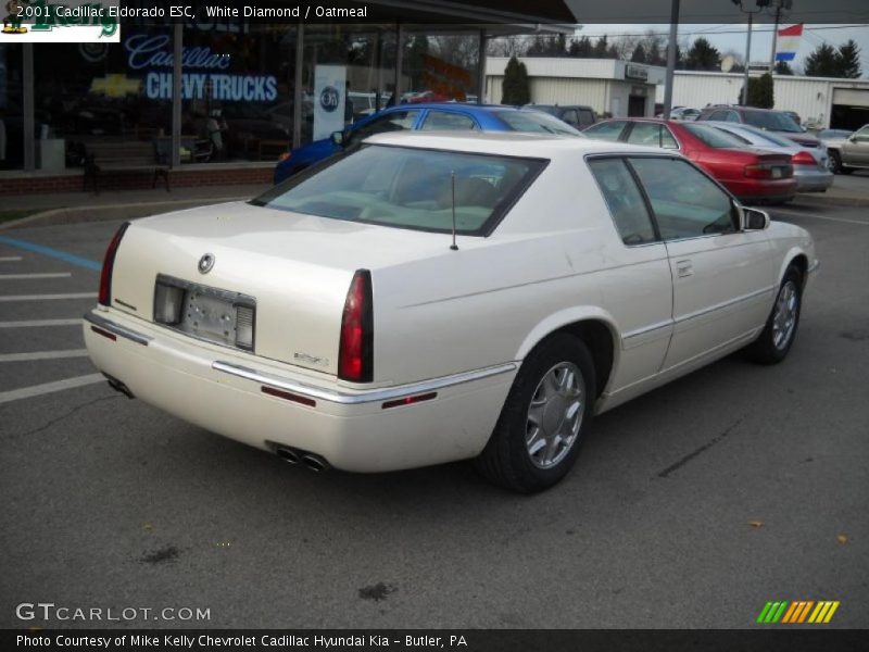 White Diamond / Oatmeal 2001 Cadillac Eldorado ESC