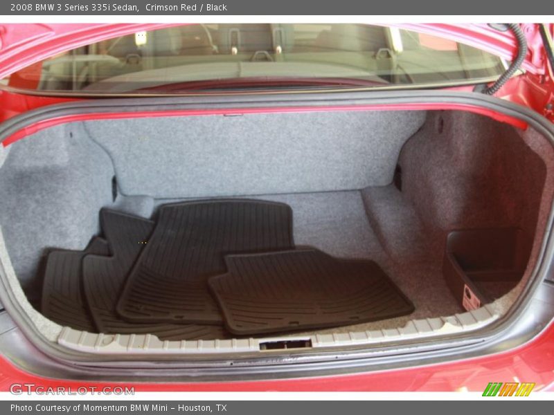 Crimson Red / Black 2008 BMW 3 Series 335i Sedan