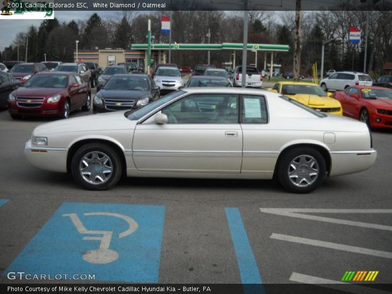White Diamond / Oatmeal 2001 Cadillac Eldorado ESC