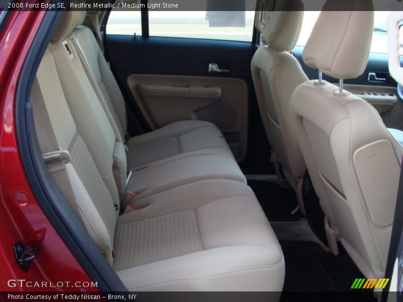 Redfire Metallic / Medium Light Stone 2008 Ford Edge SE