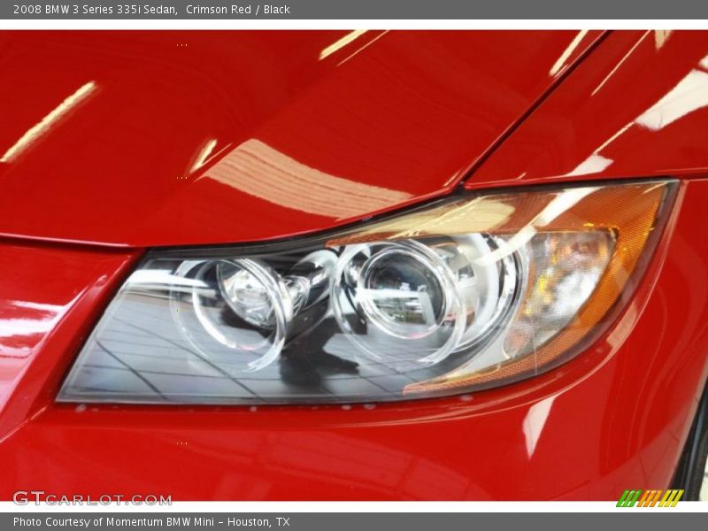 Crimson Red / Black 2008 BMW 3 Series 335i Sedan