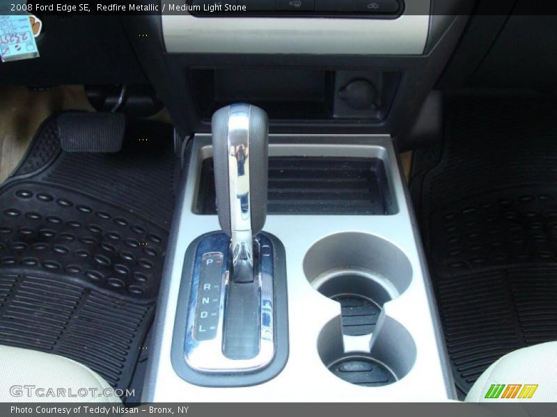 Redfire Metallic / Medium Light Stone 2008 Ford Edge SE