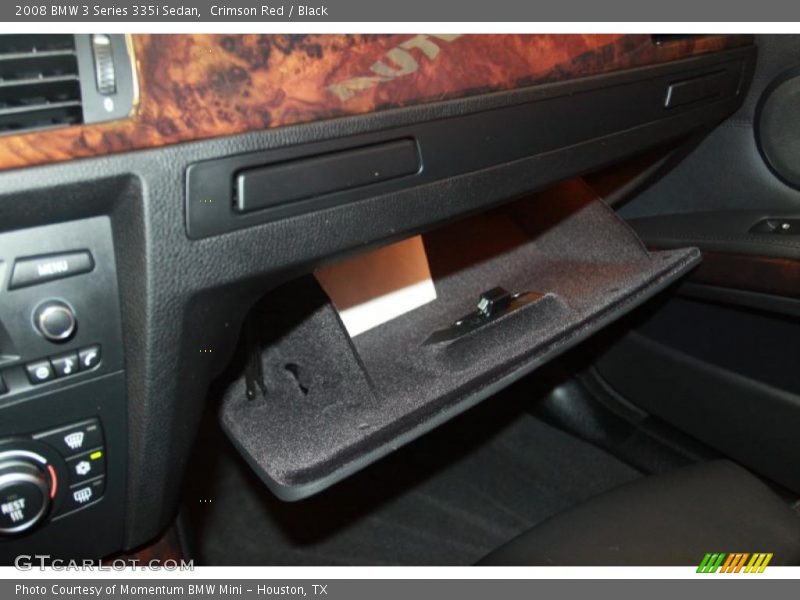 Crimson Red / Black 2008 BMW 3 Series 335i Sedan