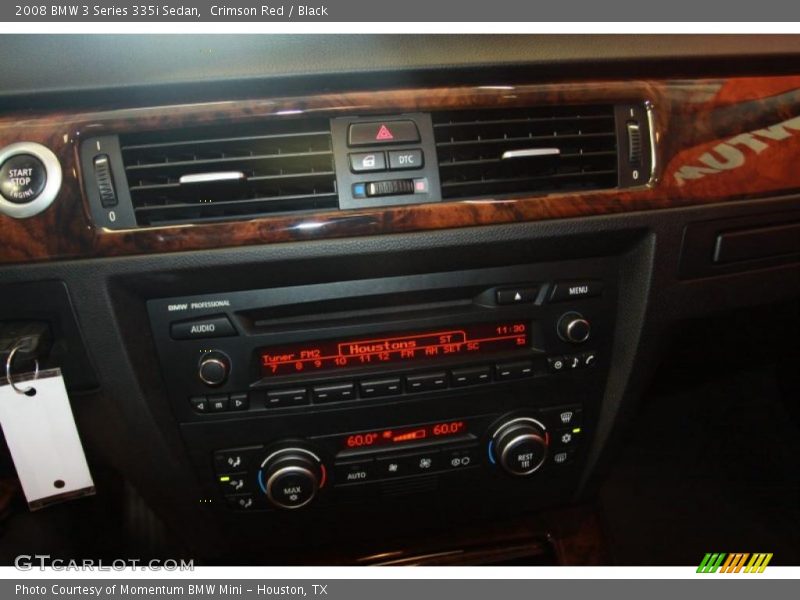 Crimson Red / Black 2008 BMW 3 Series 335i Sedan