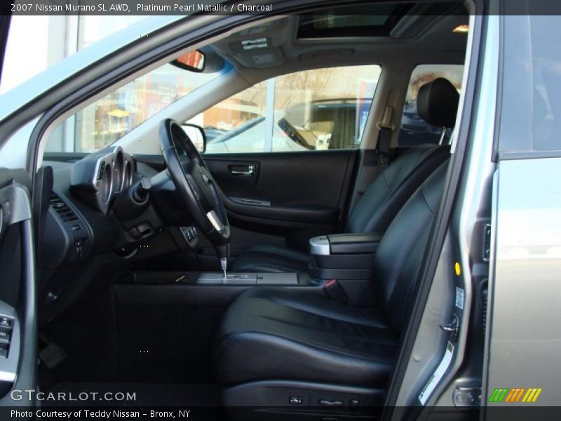 Platinum Pearl Matallic / Charcoal 2007 Nissan Murano SL AWD