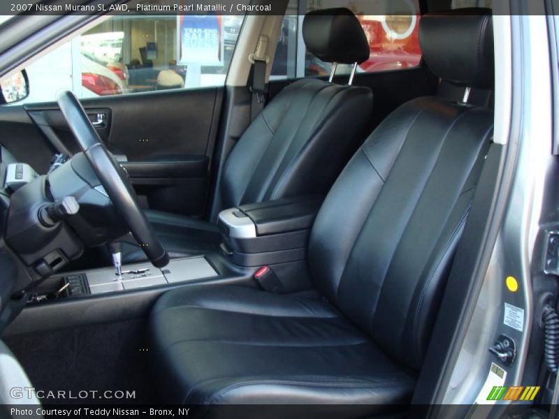 Platinum Pearl Matallic / Charcoal 2007 Nissan Murano SL AWD