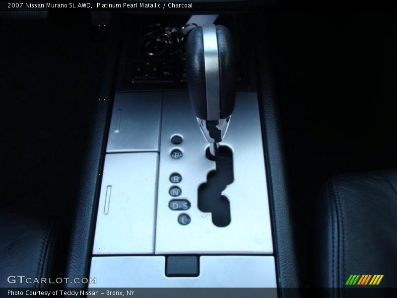 Platinum Pearl Matallic / Charcoal 2007 Nissan Murano SL AWD