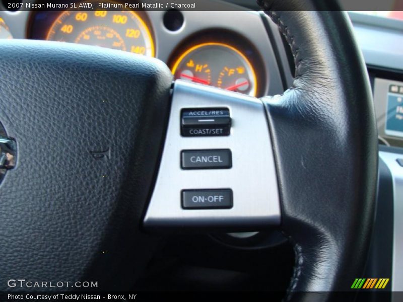 Platinum Pearl Matallic / Charcoal 2007 Nissan Murano SL AWD