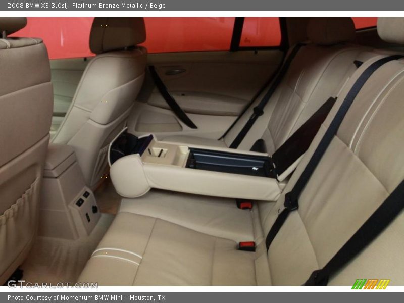 Platinum Bronze Metallic / Beige 2008 BMW X3 3.0si
