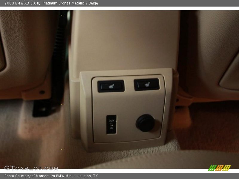 Platinum Bronze Metallic / Beige 2008 BMW X3 3.0si