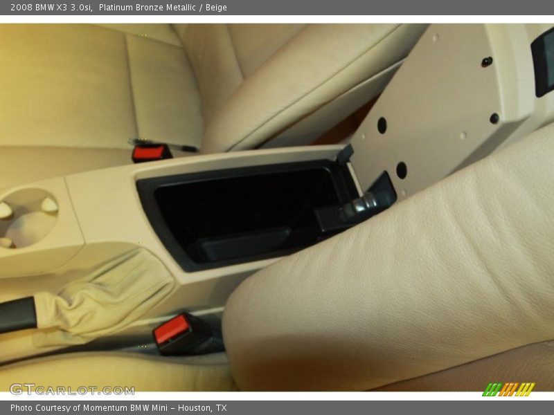 Platinum Bronze Metallic / Beige 2008 BMW X3 3.0si
