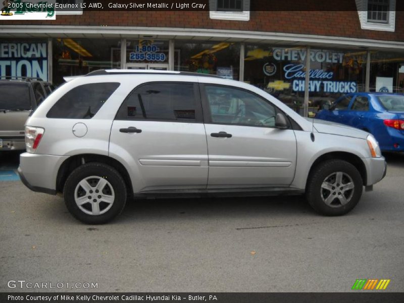 Galaxy Silver Metallic / Light Gray 2005 Chevrolet Equinox LS AWD