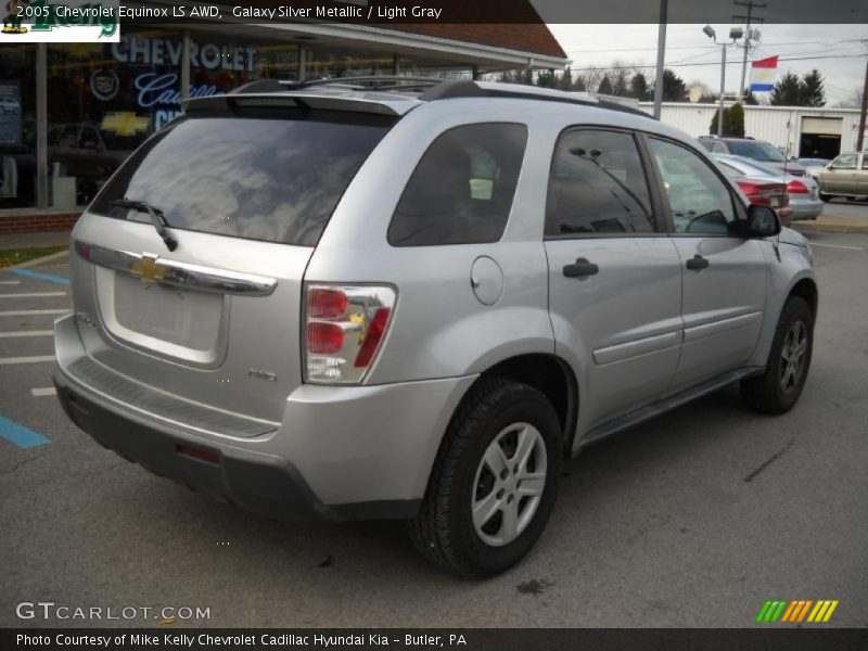 Galaxy Silver Metallic / Light Gray 2005 Chevrolet Equinox LS AWD