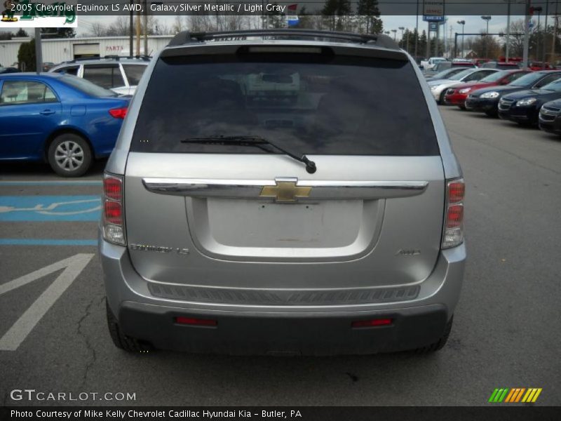 Galaxy Silver Metallic / Light Gray 2005 Chevrolet Equinox LS AWD